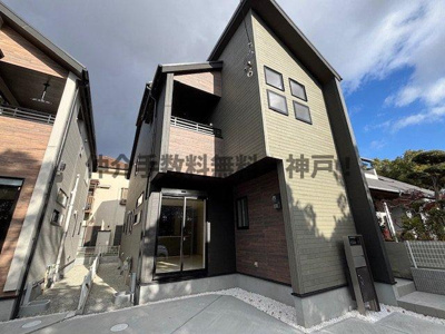 【外観】 | 神戸市西区竹の台1丁目　新築戸建2号棟　仲介手数料無料！ | 外観もきれいです