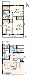 【間取り】 | 【仲介手数料無料！！】稲城市押立　新築戸建て（全13棟）9号棟　5680万円 | 9号棟