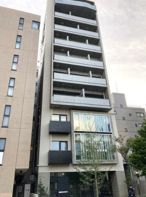 【外観】 | プリューム中野坂上 | 鉄筋コンクリート造のがっちりとした建物。