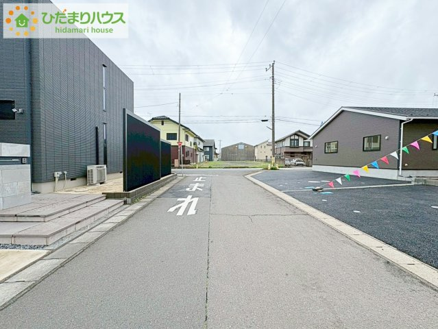 ひたちなか市平磯遠原町第2　新築戸建　3号棟の前面道路含む現地写真|閑静な住宅地で叶える穏やかな新生活☆彡