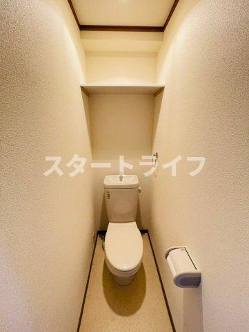 大阪市東淀川区東中島１丁目の賃貸マンションのトイレ