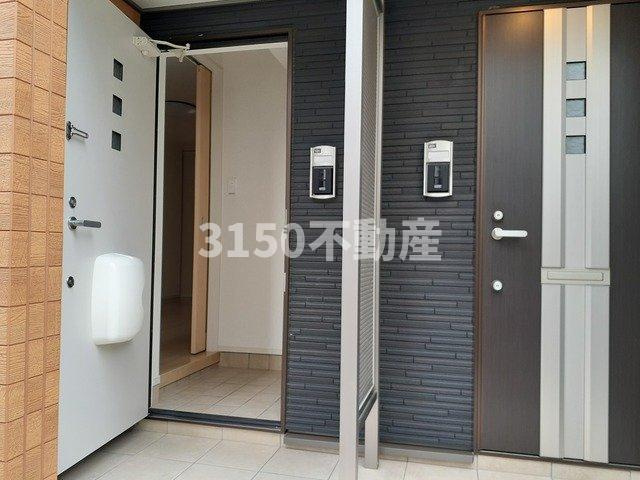 レジデンス江添Ⅱの玄関