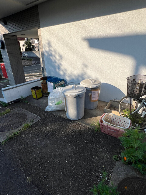 QU館のその他共用部分|敷地内ごみ置き場です