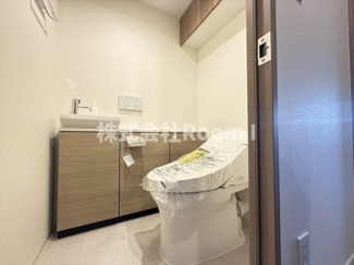 【トイレ】 | ザ・パークハビオ谷町六丁目クロス | シンプルで使いやすいトイレです