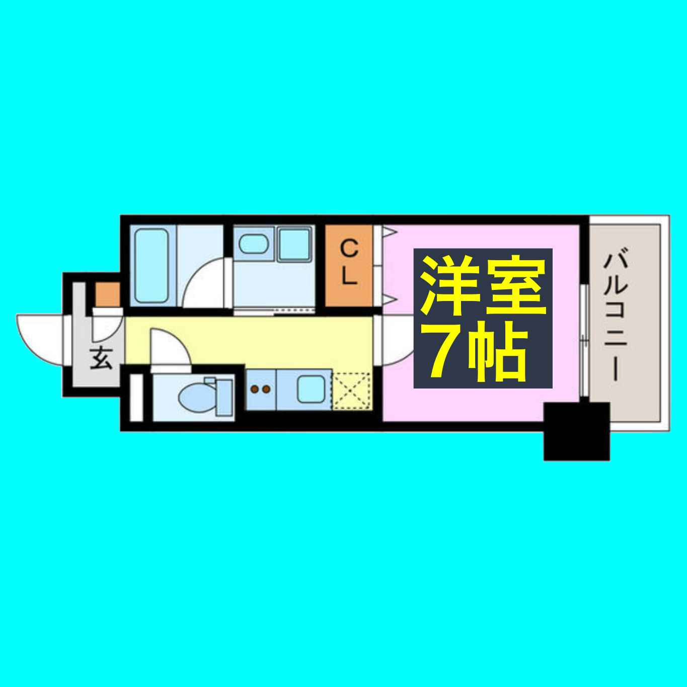 RAFFLE OZONEⅡ -South Garden-の間取り