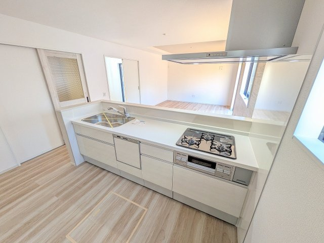 八王子市　打越町　新築一戸建て　４期のキッチン|～使い勝手の良いシステムキッチン～