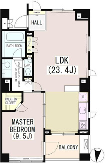 【間取り】 | パーク・コート南麻布ヒルトップレジデンス