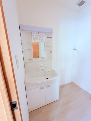 Space広川の独立洗面台