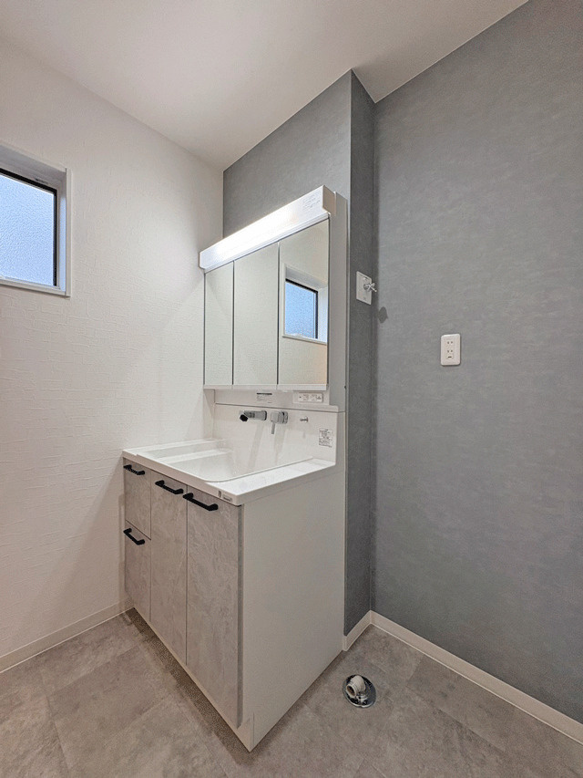 キャッスルホーム二の森Ⅱ A棟の独立洗面台