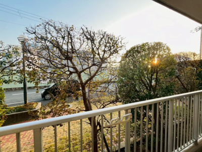 【庭】 | エメラルドマンション鶴見緑地 | バルコニーからの景色です。