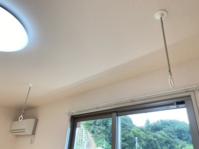 ハウオリ オハナ サコの設備|室内物干し金具