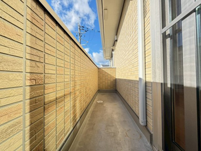 【バルコニー】 | 豊中市桜の町5丁目テラスハウス