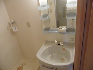 洗髪洗面化粧台付き