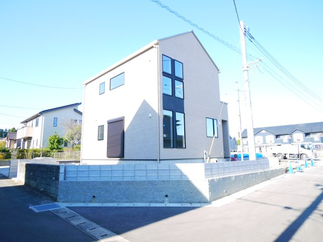 大網白里市みずほ台3　新築戸建の外観|スーパー 主婦の店徒歩約7分  ３LDKパントリー付 駐車3台可 都市ガス上下水 閑静な分譲地内