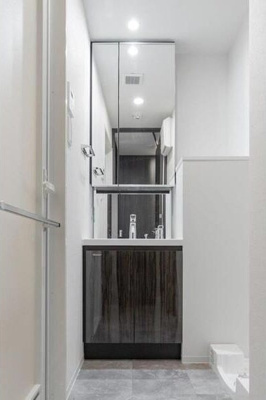 【洗面所】 | ARKMARK南品川 | 脱衣スペースもあります