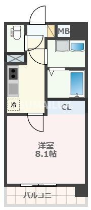 CHAINON薬園の間取り
