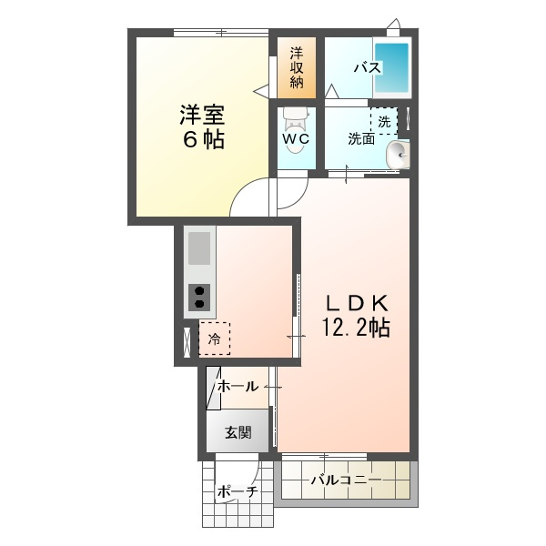 エクセリアＡ棟の間取り