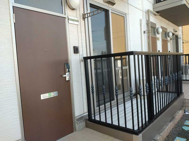 エクセリアＡ棟のエントランス