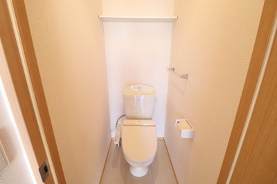 【トイレ】 | ソレイユ つくば | 温水洗浄暖房便座