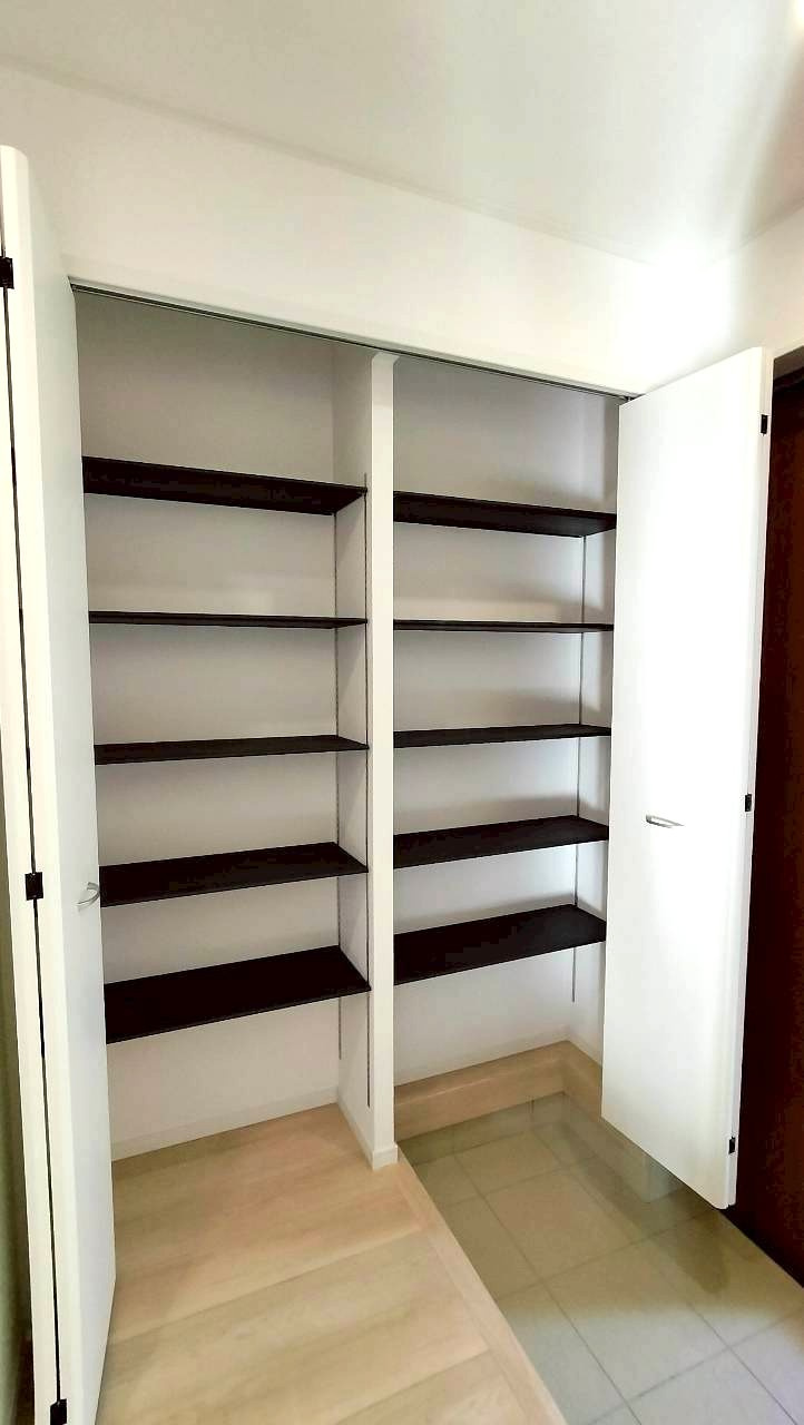 クレイドルガーデン熊本市南区下宮地第3の収納|大きなスペースがあり、収納には困りません