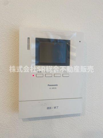 プレジデント東大阪第4棟の防犯設備|モニター付きインターホンがあり女性やお子様にも安心です！