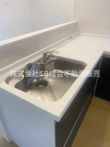 プレジデント東大阪第4棟のキッチン|シンクピカピカです☆