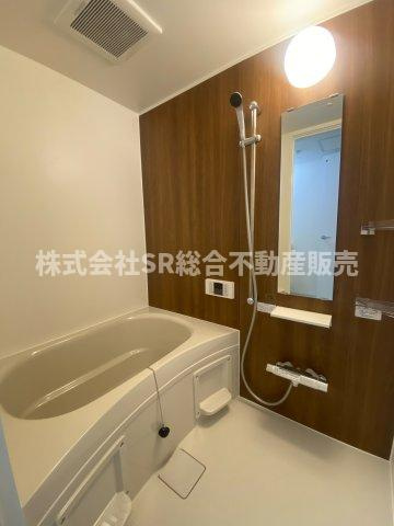 プレジデント東大阪第4棟の浴室|お風呂も新調されてキレイです♪