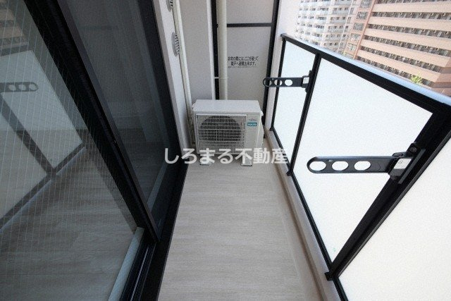 大阪難波Noahのバルコニー