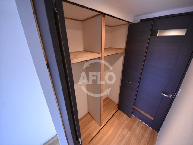 グラマシー京橋（旧エコロジー京橋レジデンス）の収納|グラマシー京橋　　クローゼット