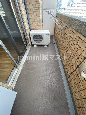 アーバネックス福島のバルコニー