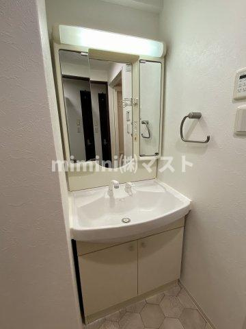 アーバネックス福島の洗面所