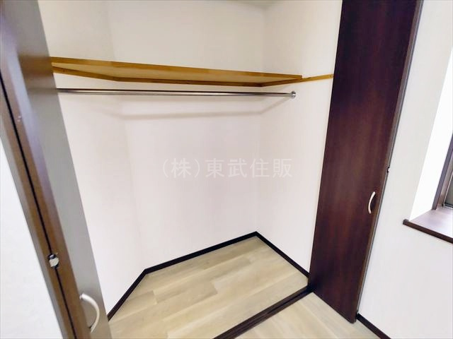 【収納】 | 新座市北野３丁目 | 3階西側6.32帖洋室の収納です