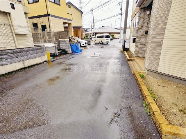 【前面道路含む現地写真】 | 新座市北野３丁目 | 閑静な住宅地です