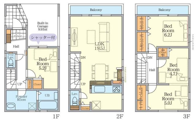 【間取り】 | 3LDKは、リビングダイニングキッチンと3つの居室がある間取り。ファミリー層に非常に人気の高い間取りで、広々としたリビングで家族団らんを楽しみ、個室でプライベートな時間も確保できるのが大きな魅力です。