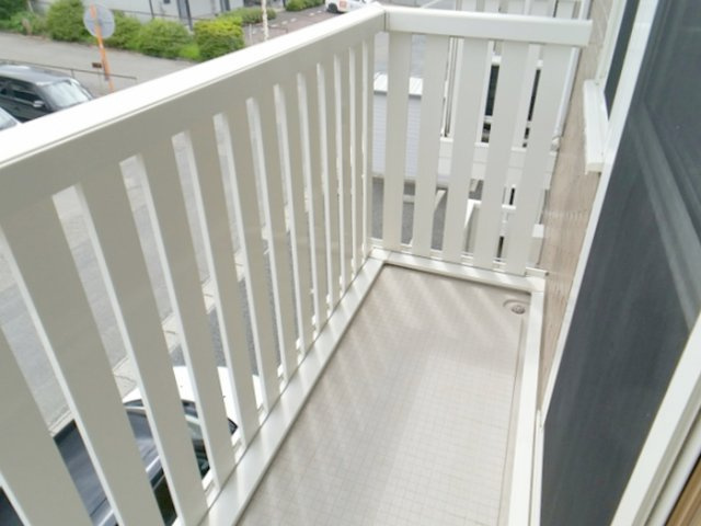 セジュール大川のバルコニー