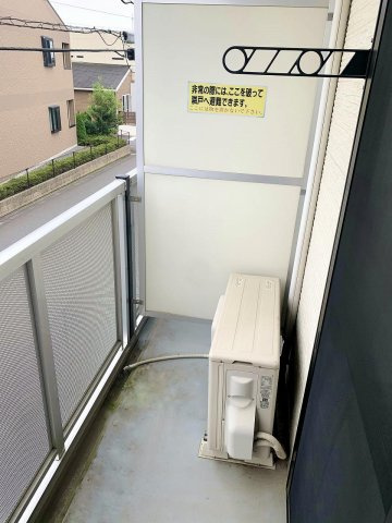 レオパレスHARADAのバルコニー