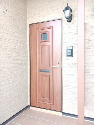 ロータス都城４の玄関