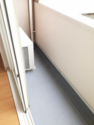 ガーデンコート　Ｅのバルコニー