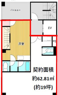 【間取り】 | 千日前ダイヤモンドビル | 千日前ダイヤモンドビル　間取り