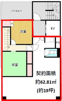 【間取り】 | 千日前ダイヤモンドビル | 千日前ダイヤモンドビル　間取り