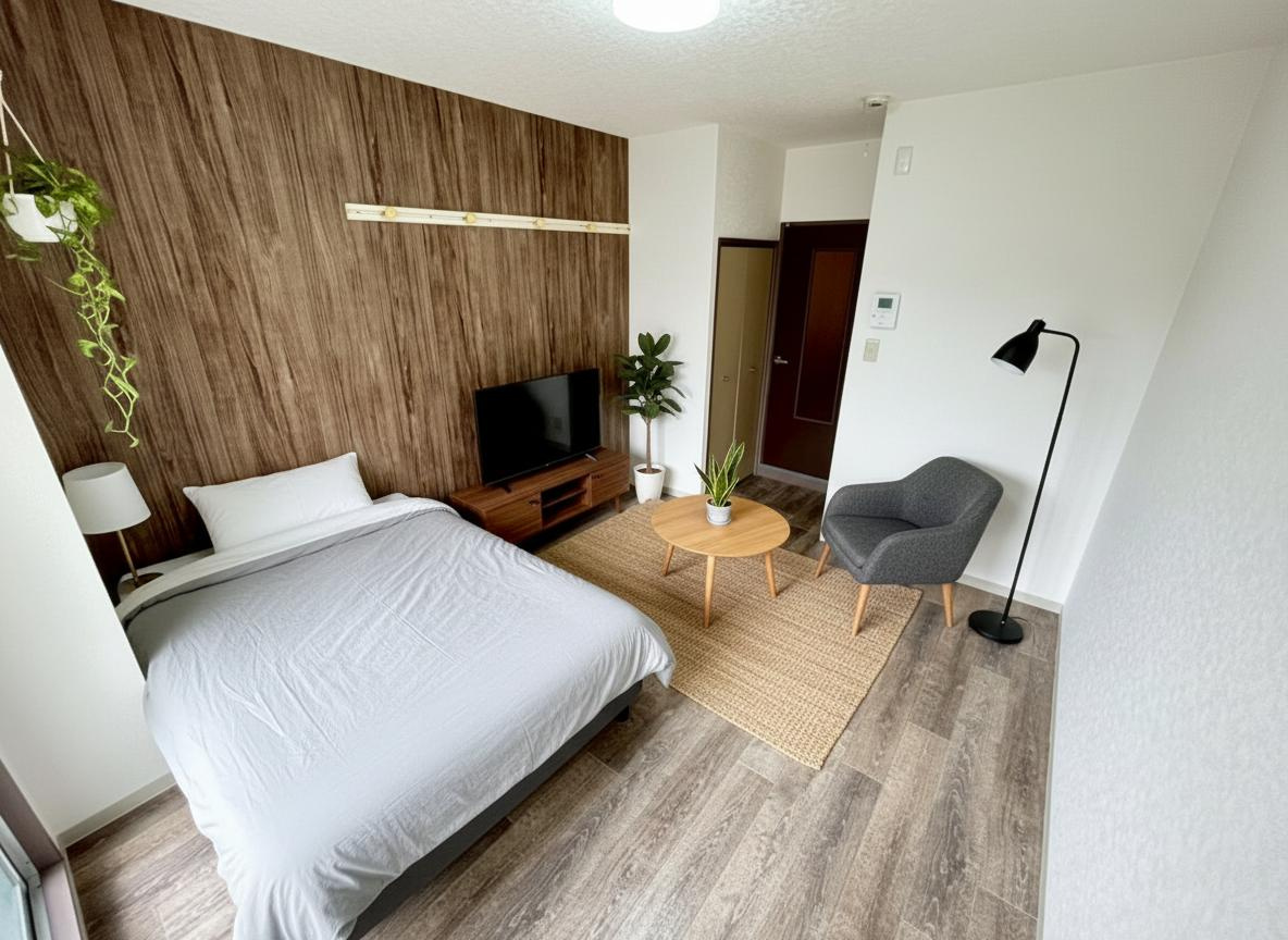 リヴェール梅尾の居間・リビング