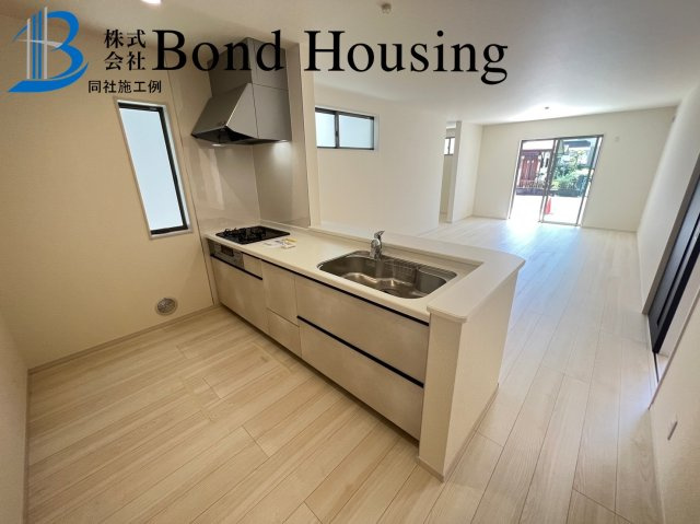 長期優良住宅・全居室6帖以上　名谷町　全3棟　2号棟のキッチン