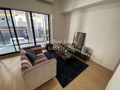 【居間・リビング】 | BRAVE新町 | 15.25帖の広々リビングです♪エアコン付き！