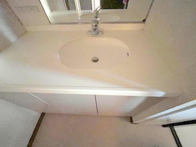 エステ・コート北柏参番館の独立洗面台|洗面台