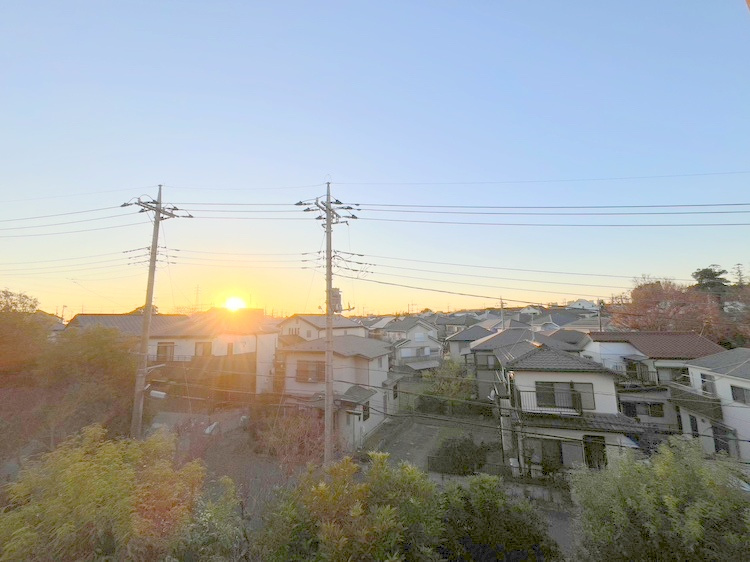 エステ・コート北柏参番館の展望|バルコニーからの眺望