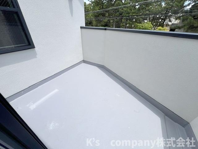 茅ヶ崎市柳島海岸　新築戸建　18号棟のバルコニー|モデルハウス6号棟の施工例◇