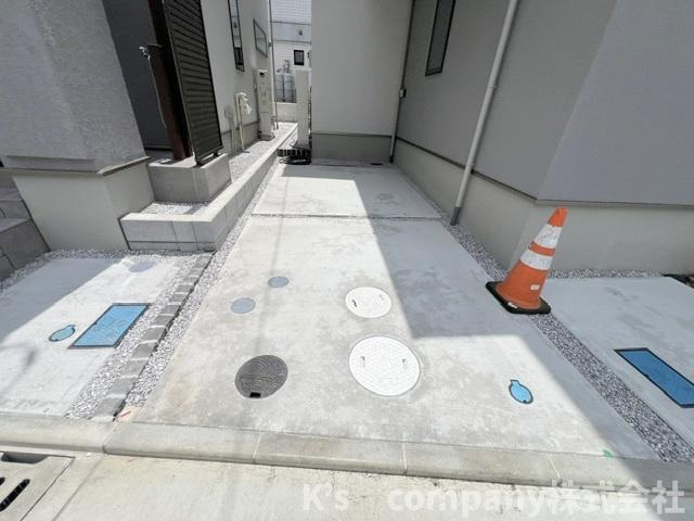茅ヶ崎市柳島海岸　新築戸建　18号棟の駐車場|駐車スペース◇