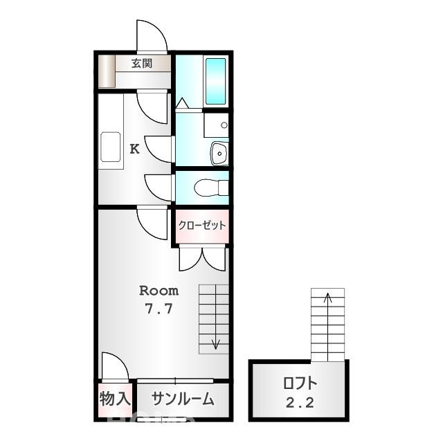 ルシエールＡの間取り|他社様掲載物件もまとめてご紹介、ご案内可能です(^^)/
