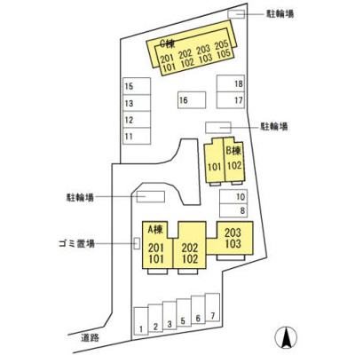 【区画図】 | アネックス大坂上