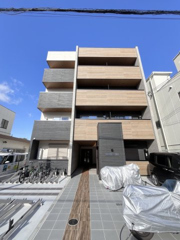大阪市鶴見区今津中１丁目のアパートの外観